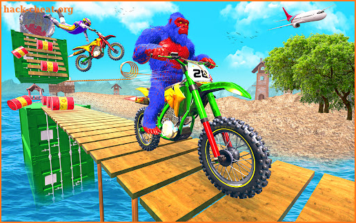 King Kong Stunt Bike Games screenshot