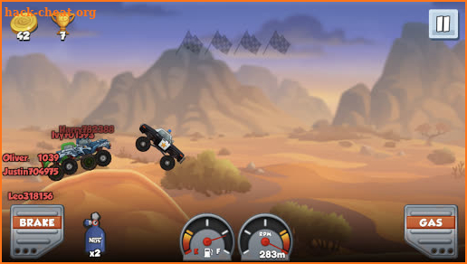 King of Climb - Hill Climber Offroad Monster truck screenshot