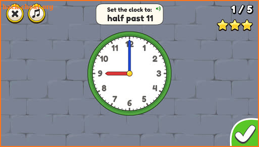 King of Math: Telling Time screenshot