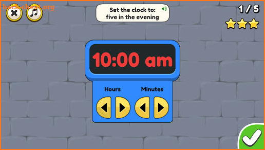 King of Math: Telling Time screenshot