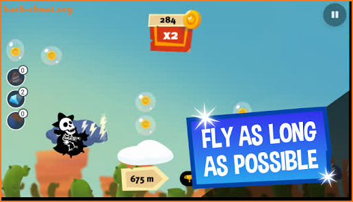 King of Sky. Ride clouds & catch coins screenshot