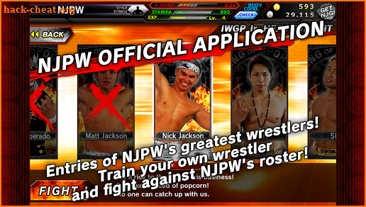 King of Sports New Japan ProWrestling screenshot