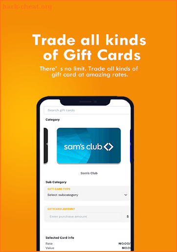 Kingcards: Sell Gift Cards screenshot