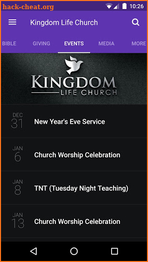 Kingdom Life Church Killeen screenshot