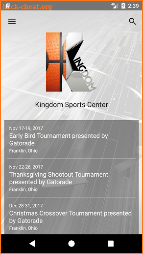 Kingdom Sports Center screenshot