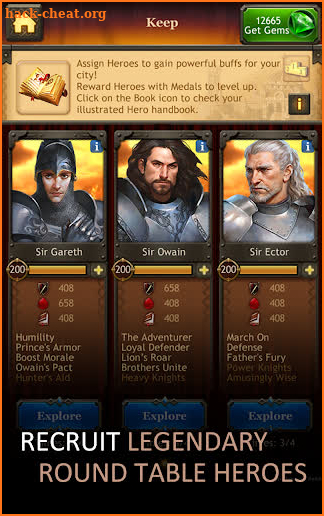 Kingdoms of Camelot: Battle screenshot