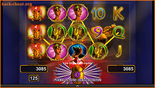King's Tomb Video Slot Machine screenshot