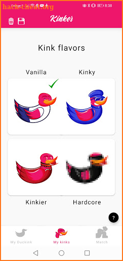 Kinker - Match your kinks screenshot