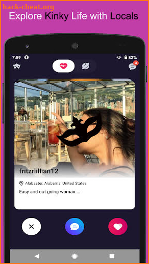 Kinksters: BDSM Dating App for Kinky Date Hookup screenshot