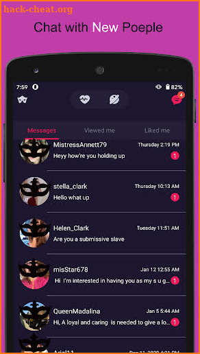 Kinksters: BDSM Dating App for Kinky Date Hookup screenshot