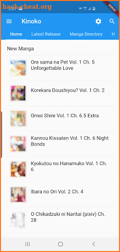 Kinoko[Manga Reader] screenshot