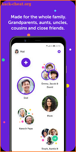 Kinzoo Messenger For Kids screenshot