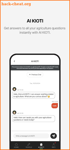 KIOTI Connect screenshot