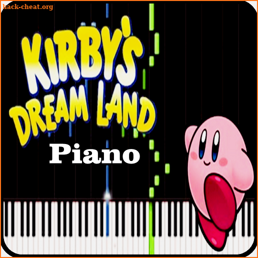 Kirby's Dream Land Piano Game screenshot