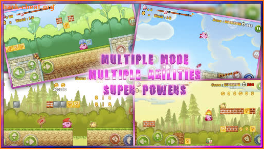 Kirdy’s lands adventure: Multi Powers Hero screenshot