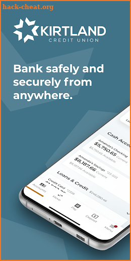 Kirtland CU Mobile Banking screenshot