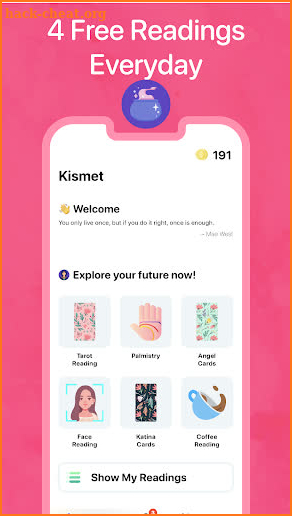 Kismet - Horoscope, Tarot screenshot