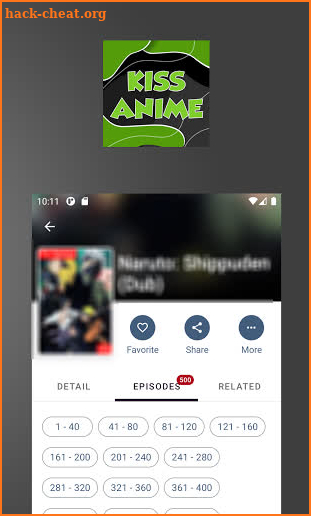 Kiss Anime HD Player screenshot