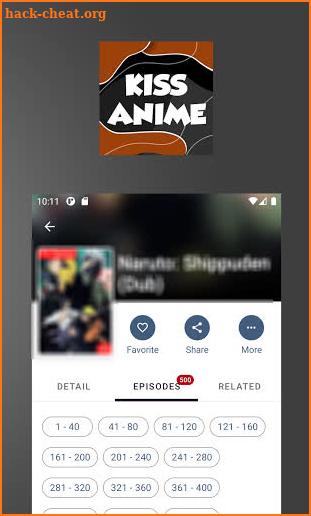 Kiss Anime Player screenshot