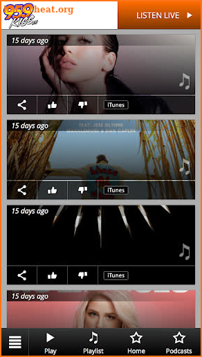 KISS FM 95.9 screenshot