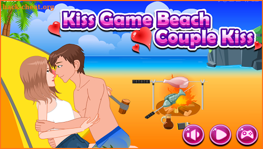 Kiss Game  Beach Couple Kiss  - make girl like you screenshot