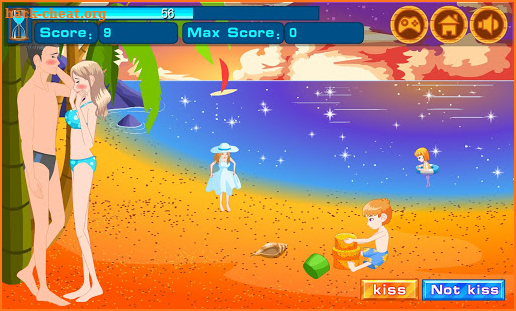 Kiss games - True Love Kiss for boy and girls screenshot