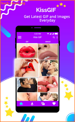 Kiss GIF screenshot