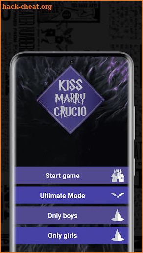 Kiss Marry Crucio Harry Wizard screenshot