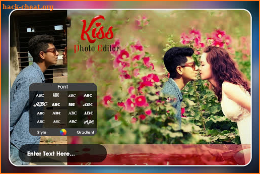 Kiss Photo Editor screenshot