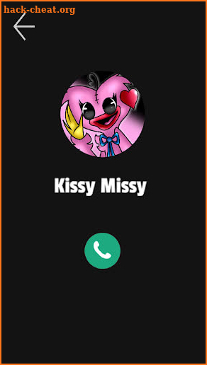 Kissy Missy Poppy Fake Call screenshot