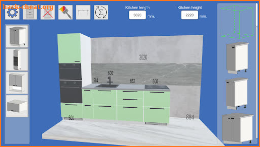 Kitchen Editor 3D screenshot