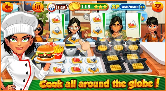 Kitchen Fever Craze Restaurant Cooking Games Chef screenshot
