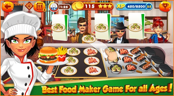 Kitchen Fever Craze Restaurant Cooking Games Chef screenshot