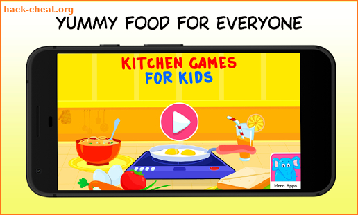 Kitchen Games - Fun Kids Cooking & Tasty Recipes screenshot