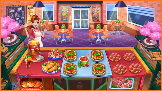 Kitchen Hot : Cooking Madness Game screenshot