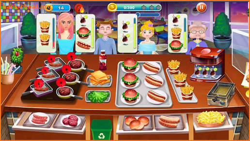 Kitchen master : fastfood restaurant screenshot