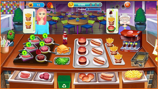 Kitchen master : fastfood restaurant screenshot
