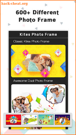Kite Photo Frame - Makar Sankranti Photo Editor screenshot