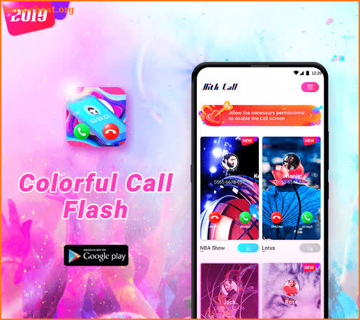 Kith Call -Caller Screen & Call Flash Themes screenshot