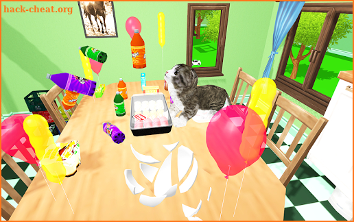 Kitten Cat Simulator:Cute cat SMASH Kids Room screenshot