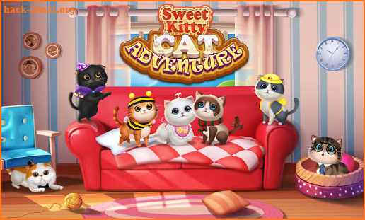 Kitten Party Cat Home Decorate screenshot