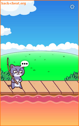 Kittens fishing for food-Clicker Game Restaurant screenshot