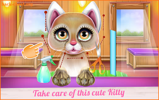 Kitty Ballerina Care and Dressup screenshot