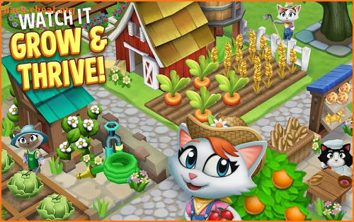 Kitty City: Kitty Cat Farm Simulation Game screenshot