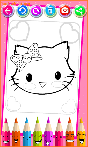 Kitty Coloring Book for Cats screenshot