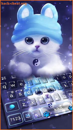 Kitty Hat Keyboard Theme screenshot