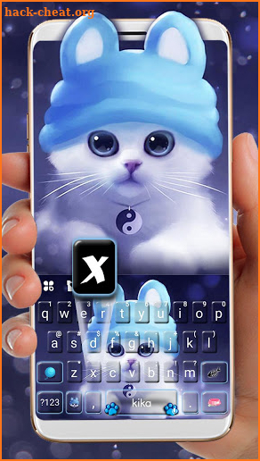 Kitty Hat Keyboard Theme screenshot