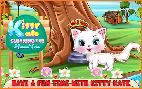 Kitty Kate Cleaning the House Tree screenshot