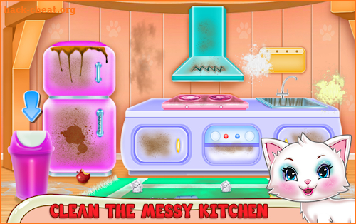 Kitty Kate Cleaning the House Tree screenshot