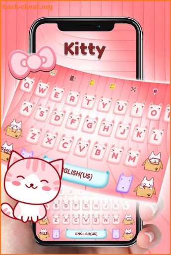 Kitty Keyboard - Hello Kitty Keyboard screenshot